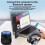 External USB Bluetooth 6.0 Adapter Desktop Bluetooth 6.0 Transmitter for BT Speaker Keyboard Mouse Headphone Printer 4