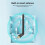 External USB Bluetooth 6.0 Adapter Desktop Bluetooth 6.0 Transmitter for BT Speaker Keyboard Mouse Headphone Printer 5