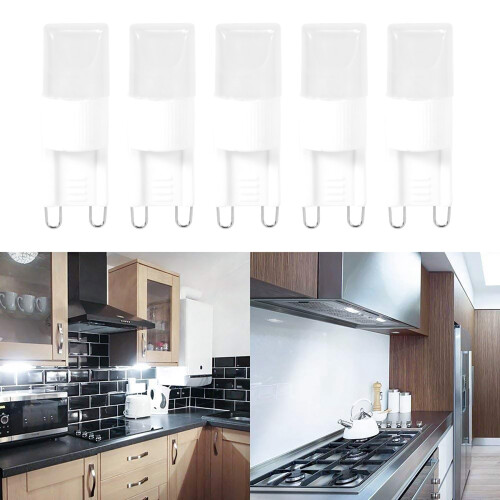 10x G9 1W LED High Power Light Bulb Lamp Warm White 3500 K 2