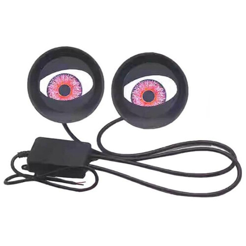 33-Mode Dual-Devil'S Eye Electronic Eye Headlight Display Screen DIY Kit for Toy/Doll/Robot/Car/Motorcycle 2