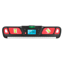 Spirit Level Inclinometer Horizontal Scale Ruler Electronic LED Display Protractor Magnetic Measure Level Gauge B