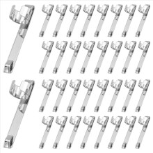 Metallene Stiftclips zum Einschieben in die Tasche, Halterclips, tragbare Clips zum Aufhängen, 60 Stück