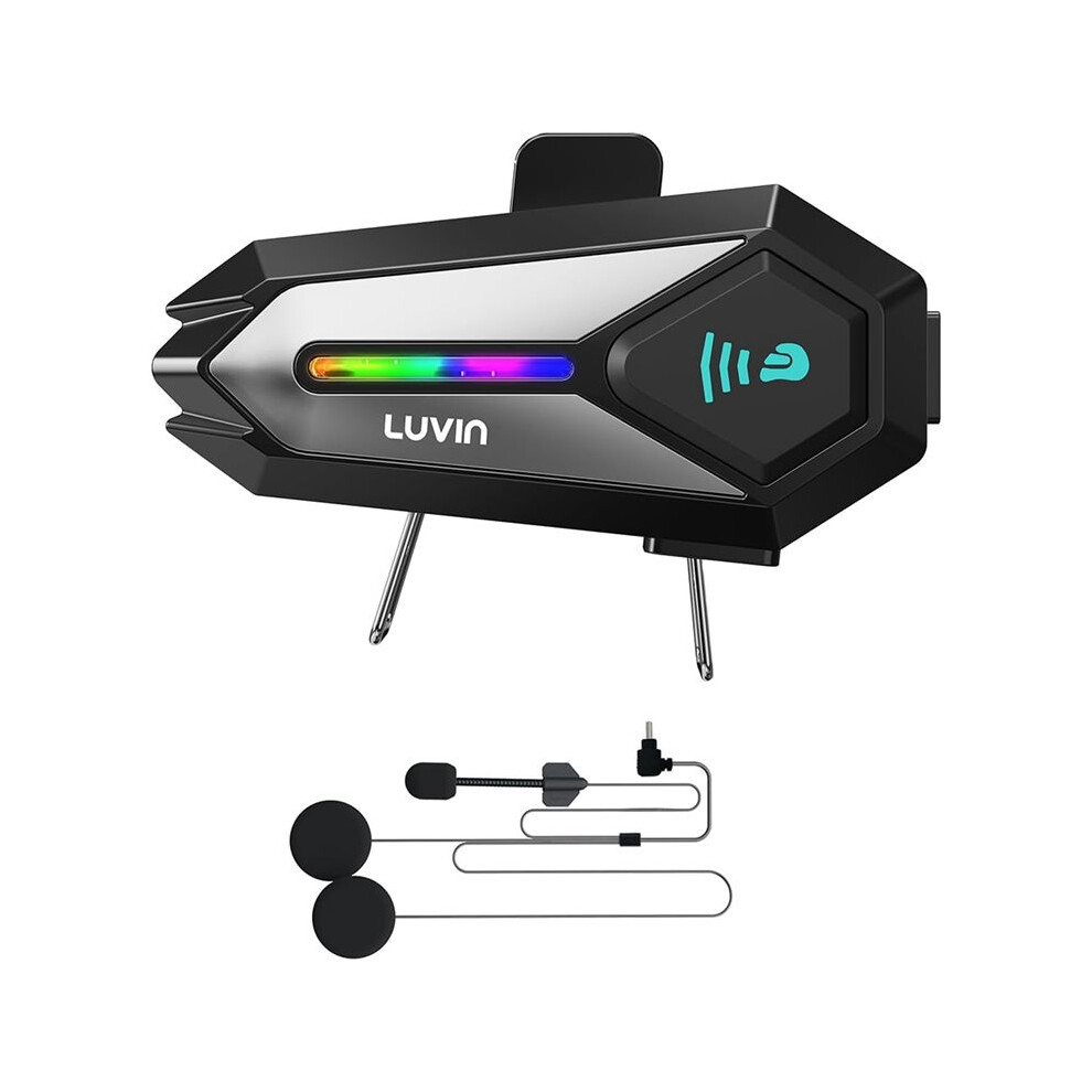 Luvin Helmet Bluetooth Headset Motorbike Helmets Intercom Motorcycle Communication Systems Active Noise Cancellation 4711705556810