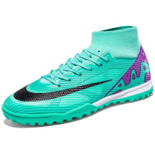 (Moon TF, 38) New Men Soccer Shoes High-quality Training Shoes Football Boots Professional Ultralight Outdoor FG/TF Non-Slip Soccer Cleats High-Qualit