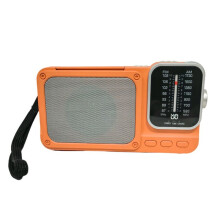 Portable FM AM Radio with Flashlight Rechargeable Radio Blueooth Speaker TF Card MP3 Music Player Wireless Speaker,A