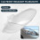 for  Vios 2006 2007 Right Headlight Shell Lamp Shade Transparent Lens Cover Headlight Cover 2