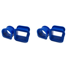 2X for Forester Impreza WRX Steering Rack Bushing Polyurethane