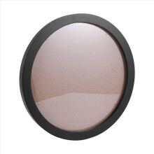 Cadre photo rond en bois de 25 cm (10 pouces), cadeau créatif à faire soi-même, support mural en bois, décoration intérieure (noir)
