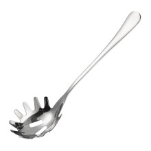 Stainless Steel Spaghetti Spoon and Pasta Tongs, HighQuality Pasta Ladle with Ergonomic Handle, Pack of 1
