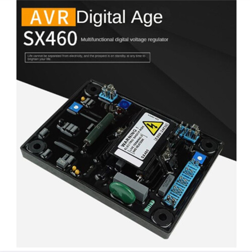 SX460 E000-24602 Convenient Brushless Generator Auto Voltage Regulator AVR Generator Parts Module 1