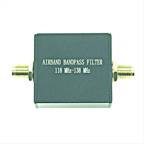 Φίλτρο ζώνης διέλευσης αέρα 118MHz-138MHz BPF μόνο για λήψη
