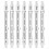 R7s Halogenlampen, 7er-Pack, 118 mm, dimmbar, 230 V, Wolfram, linear, 150 W 1