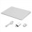 Bluetooth Touchpad Multi-Function Gestures Trackpad Rechargeable Wireless for Laptop IOS Mac, White 2