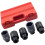 6 Points Axle Hub Nut DEEP IMPACT Socket Set 1/2 5