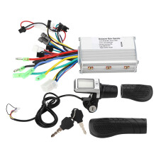 Controlador de motor sem escovas para bicicleta elétrica e scooter, controle sensível, velocidade constante, construção em liga de alumínio,