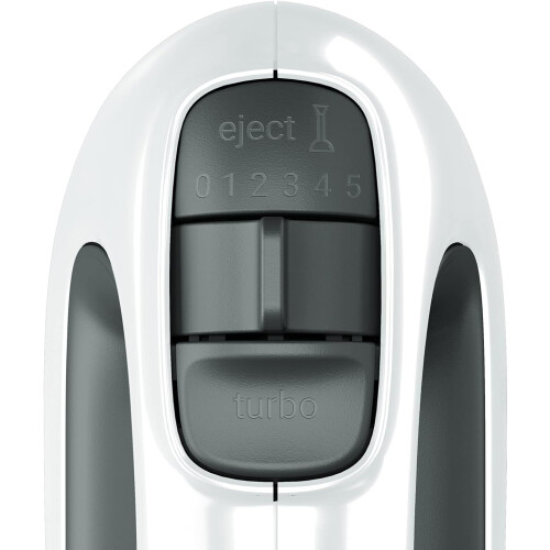 HT4601 Prep'Mix Hand Mixer, Plastic, Steel, 500 W, White/Graphite 2