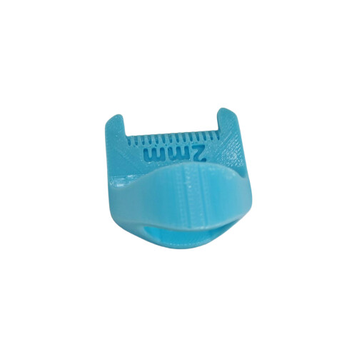 Outil de mesure de couture, aide à la couture de-Bleu 2mm