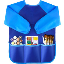 Crafty Warrior, lichtgewicht en gemakkelijk te reinigen nylon schorten voor de creatieve avonturen van kinderen, effectieve bescherming met lange