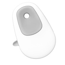 Éplucheur de légumes en acier antirouille pliable à 3-Blanc
