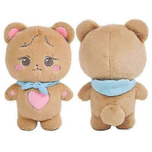 (20cm C) 20cm Black And Pink Kpop Plush Doll Jisoo Jennie Rose Lisa World Tour Bornpink Pendants Stuffed Plushie Toy Pillow For Fans Gift