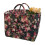 Retro Floral Pattern Fabric Storage Bin Foldable Laundry-H 1