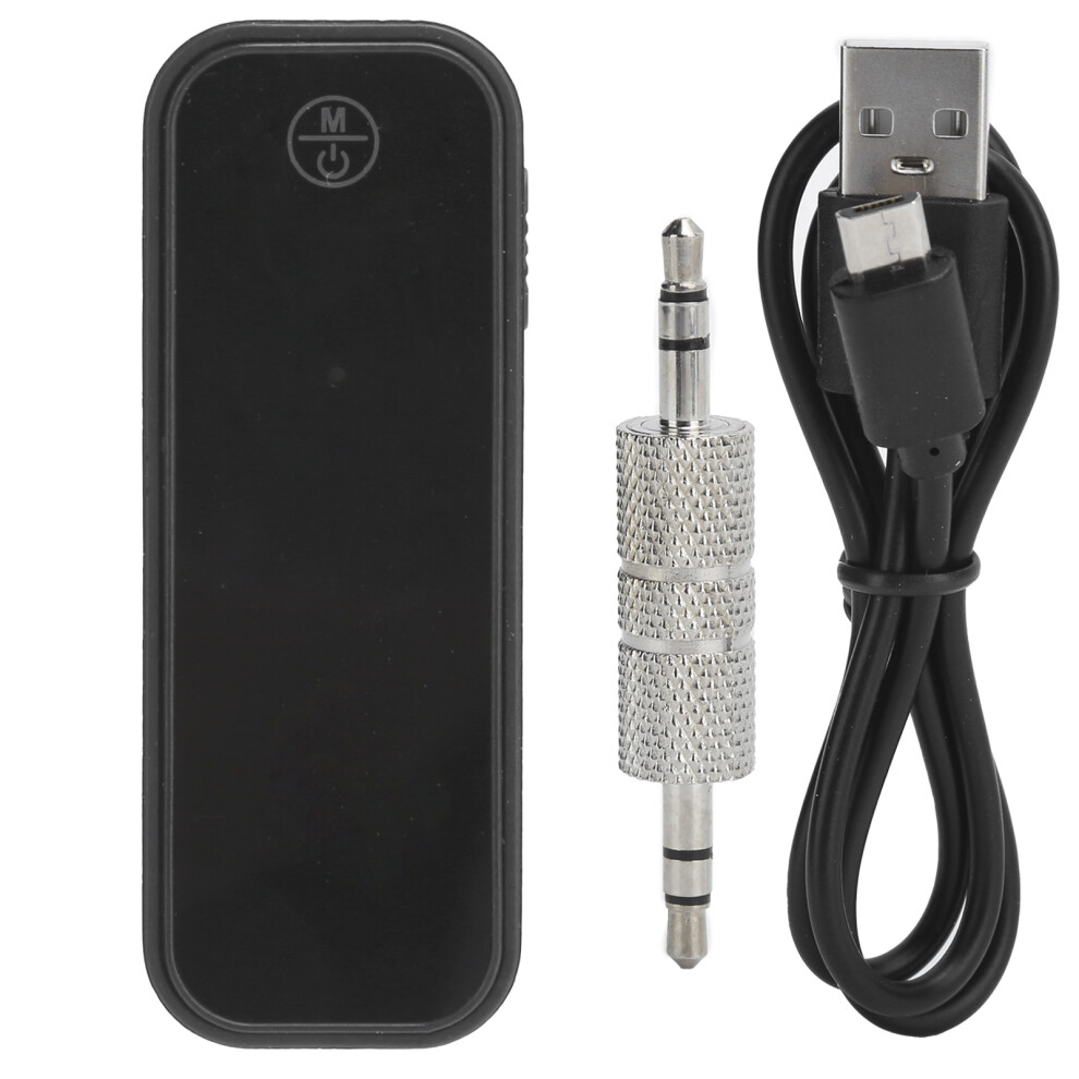 Transmitter And Receiver Bluetooth 5.0 Aux Adapter For Car Stable Connection Noise Cancelling Hands-Free Calling Plug And Play Easy To Use 9416038790515