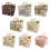 Retro Floral Pattern Fabric Storage Bin Foldable Laundry-H 3