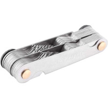 Jauge de filetage polyvalente, outil de mesure de précision pour filetages métriques et impériaux, jeu en acier inoxydable résistant à la