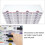 Multifunctional 18/36/51/60 Slot Inkpad Storage Rack-60 grids 4