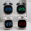 Heavy Sleeper Alarm Clock Loud Twin Bells-Black shell red ligh 7