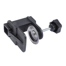 Secure Plastic Grooming Arm Brackets Stabilizes Pet-Black