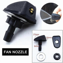 (2Pcs) Universal Auto Car Windscreen Washer Wiper Front Window Nozzle Spray Jet