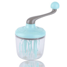 Egg Beater Hand Crank, Hand Mixer with Bowl for Eggs, Cream, Kitchen Mixer