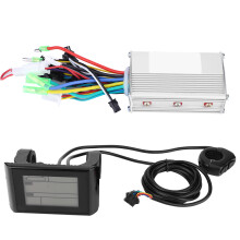 Facile installazione, controller LCD per motore brushless, tensione universale, display retroilluminato per scooter elettrico e bicicletta, 24V-60V