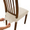 Set van 4 stretch jacquard stoelhoezen wasbare stretch-rijst 1