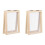 2Pcs Wooden Paper Making Screen-6 inch pine double p 1