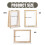 2Pcs Wooden Paper Making Screen-6 inch pine double p 3