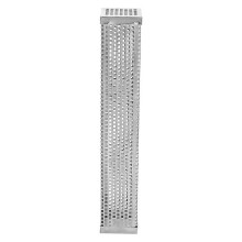 (As show, One size) 12in 304 Stainless Steel BBQ Smoker Tube Barbecue Accessory for Electric Charcoal Grill(SquareShaped 12in)