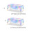 Nappe de table en plastique Sparklys imperméable pour-137X274CM 3
