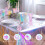 Nappe de table en plastique Sparklys imperméable pour-137X274CM 5