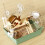 Acrylic Small Animal Cage with Accessories Removable-White 1 7