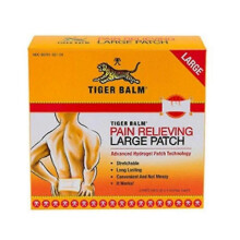 Tiger Balm Patch,8x4 inch Large Size ,4 patches (Pack of 6)