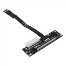 Adaptador ADT-Link PCIe 5.0 M.2 NVMe a PCIE X16 EGPU para portátiles NUC/ITX STX de 25 cm