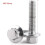 Βίδες εξαγωνικής κεφαλής με φλάντζα M6-1.0x16mm από ανοξείδωτο χάλυβα 18-8, αντοχή στη 5