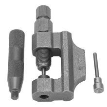 Rivet and Roller Chain Link Removal Tool for ATV and Dirt Bike Chains, Chain Breaker Tool Kit with Hardened Steel Thimble Bearing and Precision Thread