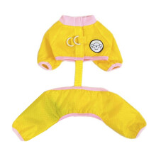 Tenue résistante aux insectes pour petit chien, pour la-Jaune S