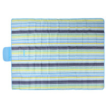 (As show, One size) 145/200 Picnic Blanket Outdoor Blanket with Large Size Waterproof Sandproof Portable for Camping and TravelingStripe