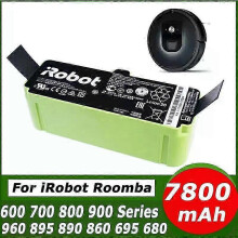 (7800mAh)Applies to 14.4v 6.5Ah Lithium Ion Battery For iRobot Roomba Cleaner 900 800 700 600 Series 960 980 981 965 895 695 692 690 680 675 890 860