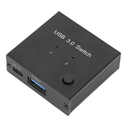 Περιφερειακός διακόπτης για συσκευές USB Εναλλαγή με ένα κουμπί μεταξύ δύο 2