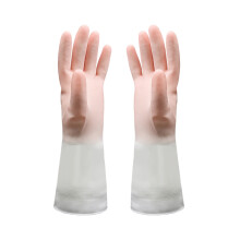 Gants de vaisselle tendance, imperméables et résistants en caoutchouc PVC antidérapant, parfaits pour la cuisine, le nettoyage, la lessive et bien